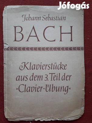 J.S.Bach: Zongoradarabok kotta