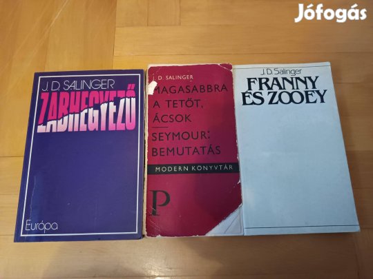 J. D. Salinger könyvcsomag / 3 db könyv
