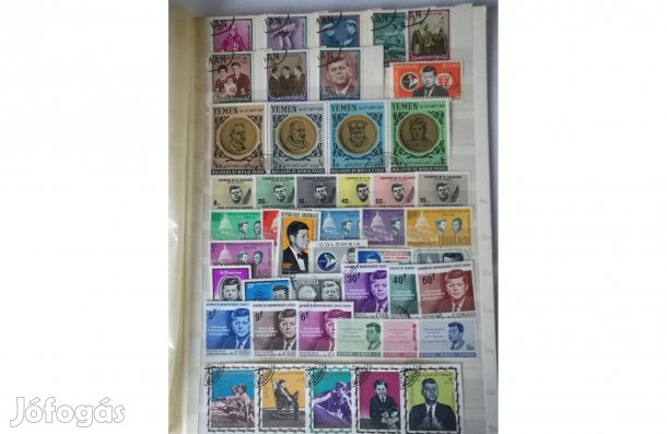 J. F. Kennedy bélyegek