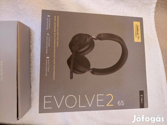 Jabra Evolve2 65 Stereo vezeték nélküli Bluetooth Fülhallagató