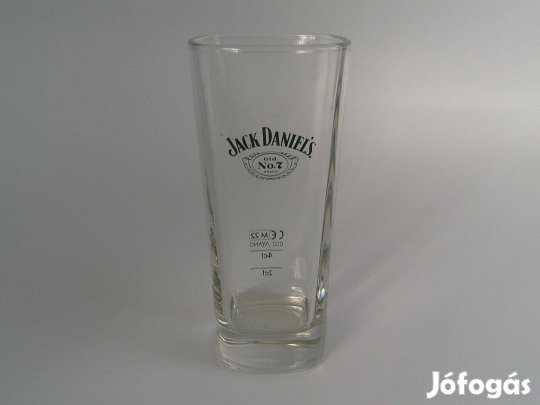 Jack Daniels üveg pohár