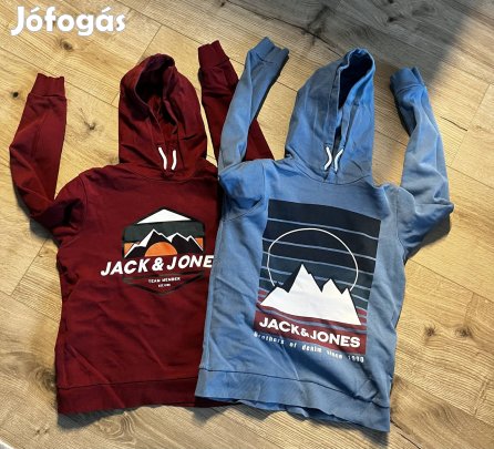 Jack&Jones Kapucnis 152-es pulóver 2/db