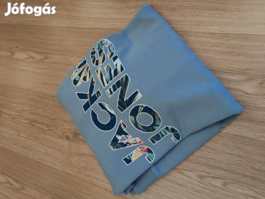 Jack&Jones sportos pamut kapucnis pulóver