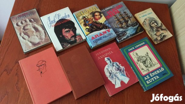 Jack London könyvcsomag / 9 db könyv