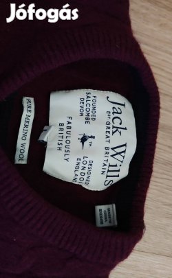Jack Wills merinoi gyapju férfi pulóver