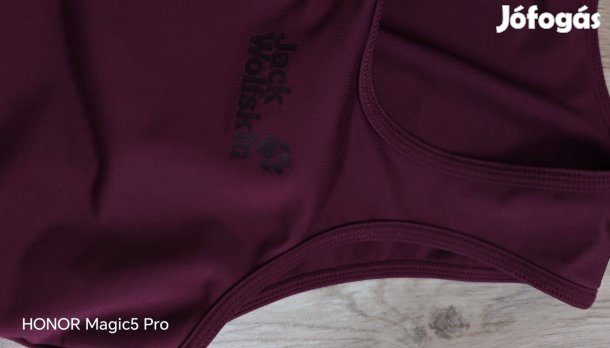 Jack Wolfskin burgundi női tura sportfelső M