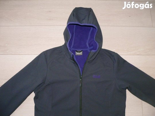 Jack Wolfskin kapucnis softshell dzseki (M)