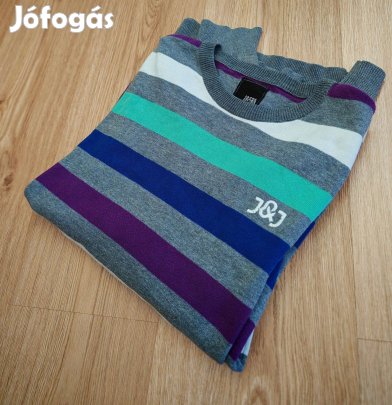 Jack& Jones férfi vékonykötött pulóver L