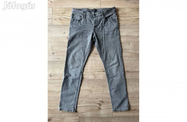 Jack & Jones Slimfit szürke színű férfi hosszú farmer nadrág (36x34)
