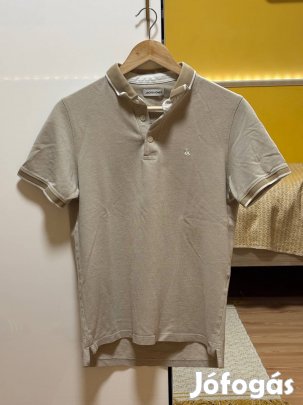 Jack & Jones bézs pólóing
