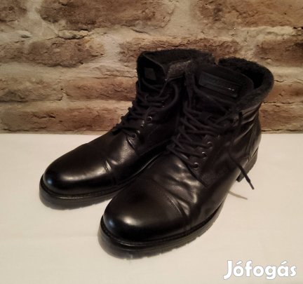 Jack & Jones férfi bőr bakancs 43-as