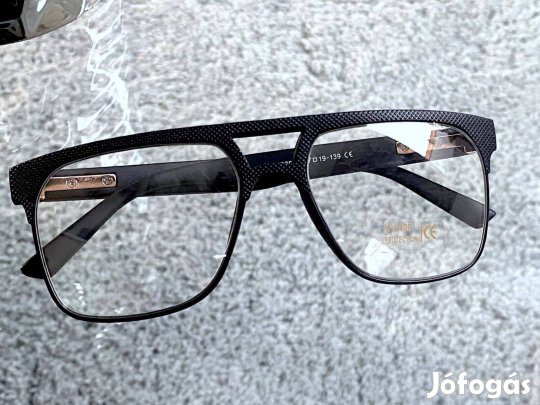 Jack fekete kocka unisex divatszemüveg