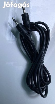 Jack-jack kábel (150 cm, sztereo, 3,5 mm) (1.000 Ft)
