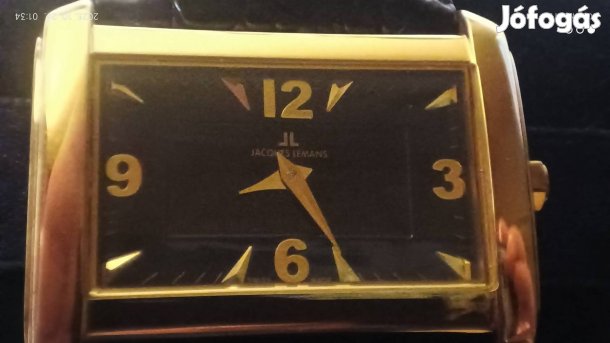 Jacoues Lemans tank Svájci gold Passion , újszerű karóra. Utánvét 