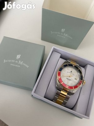 Jacques du Manoir Pro Scuba 42mm férfi karóra.