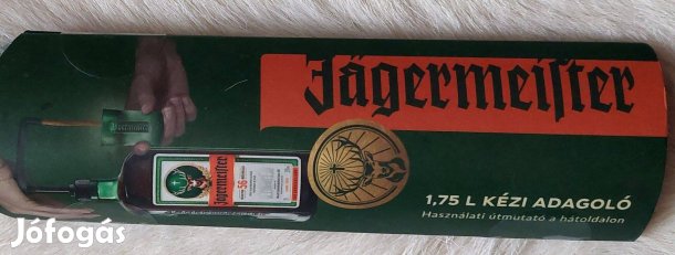 Jagermeister italadagoló pumpa