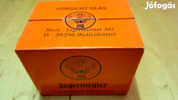 Jagermeister pohár szett