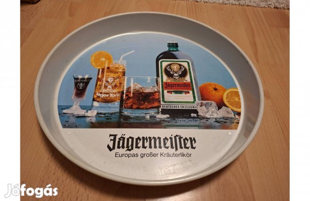 Jagermeister tálca