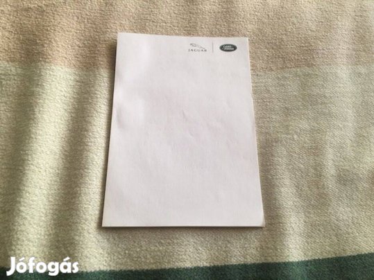 Jaguar Land Rover jegyzetfüzet, notesz