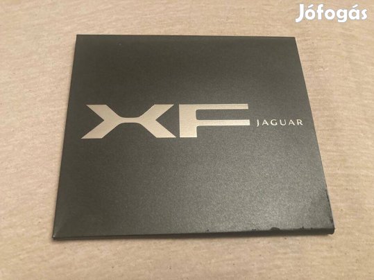 Jaguar XF prospektus, katalógus, könyv + CD