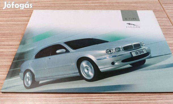 Jaguar X-Type (2004) magyar prospektus, katalógus