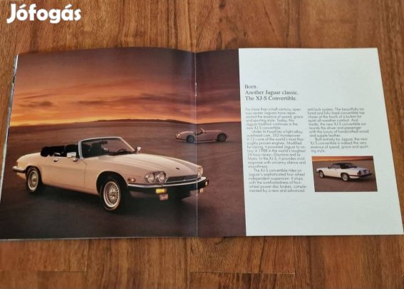 Jaguar Xj Xj-S Prospektus 1988 Új Állapot