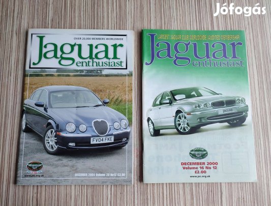 Jaguar autó újság. 2000.-/db
