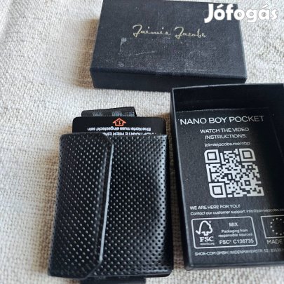 Jaimie Jacobs - Nano Boy kártya tartó új dobozos
