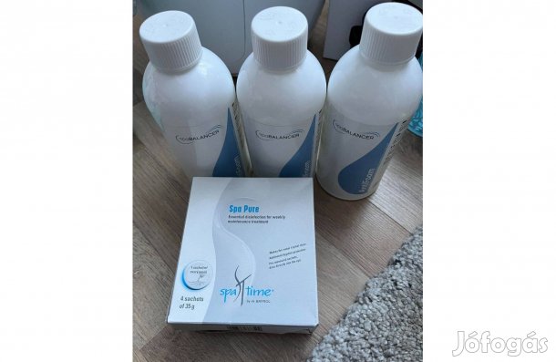 Jakuzzikhoz vízápoló szer és vízfertőtlenítő