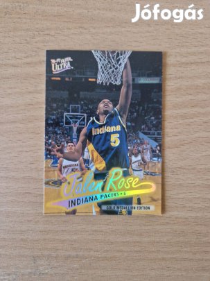 Jalen Rose Fleer Ultra Gold 1996-97 #G-197 kosaras kártya
