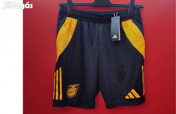 Jamaica válogatott eredeti adidas fekete sárga rövid nadrág (M) II