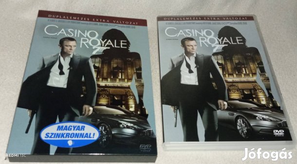 James Bond - Casino Royale Dombornyomott Feknis 2 lemezes DVD