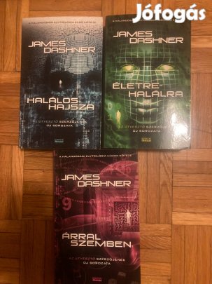 James Dashner halandósági elv trilógia