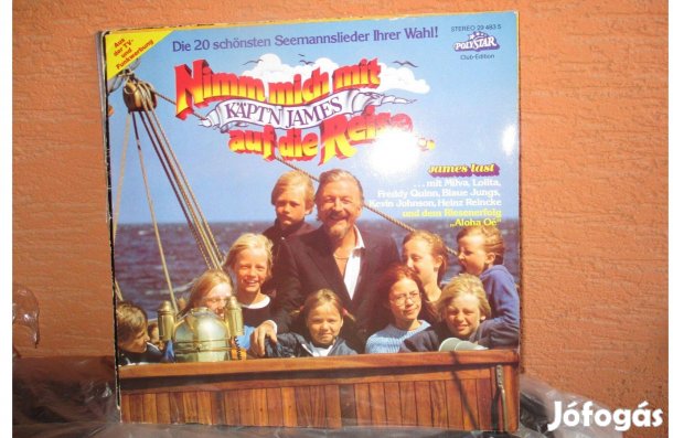 James Last bakelit hanglemezek eladók