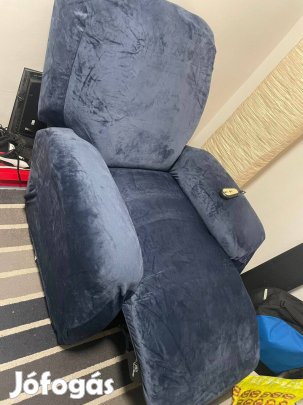 James Wood elektromos relax fotel huzattal