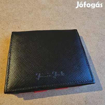 Jamie Jacobs férfi bör pénztárca apró tartos résszel új 10x8, 5x2cm