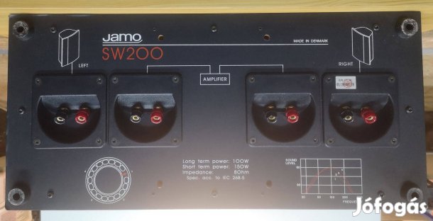 Jamo SW200 mélynyomó eladó