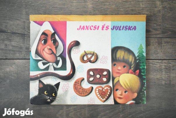 Jancsi és Juliska Kubasta térbeli mesekönyv