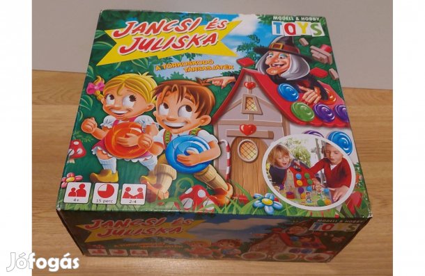 Jancsi és Juliska interaktív társasjáték gyerekeknek