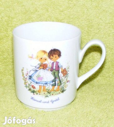 Jancsi és Juliska porcelán bögre Bavaria