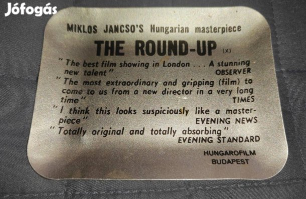 Jancsó Miklós kis emlékplakett