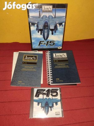 Jane's F-15: The Definitive Jet Combat Simulator big box PC CD (német