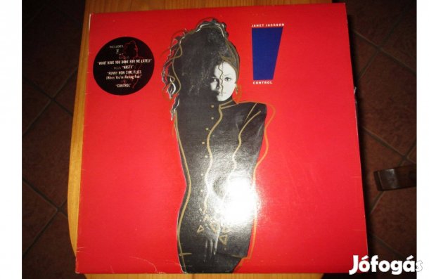 Janet Jackson Control bakelit hanglemez eladó