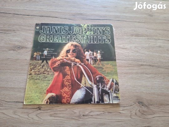 Janis Joplin - Janis Joplin'S Greatest Hits Bakelit lemez!