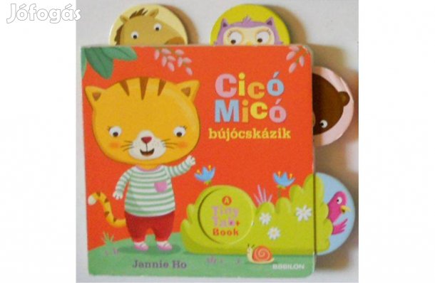 Jannie Ho - Cicó Micó bújócskázik Tili toli gyerekkönyv