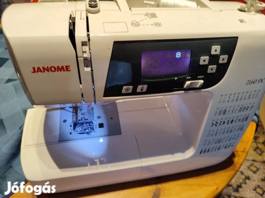 Janome 2160 DC varrógép, profi digitális kijelzős varrógép