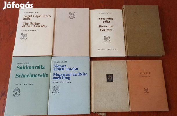 Janus kétnyelvű könyvek könyvcsomag / 8 db könyv