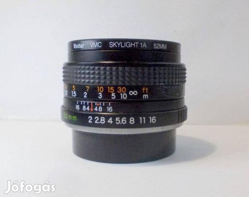 Japán 50mm / f2 objektív ajándék szűrővel