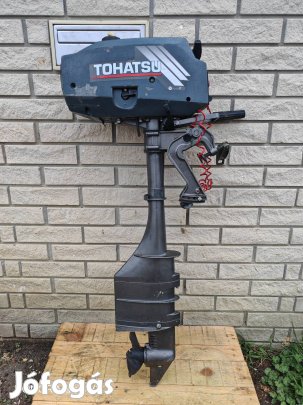 Japán Tohatsu 3,5 lóerős könnyű benzin motoros csónakmotor 