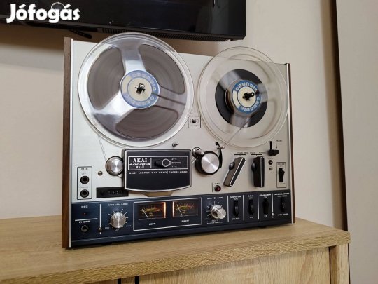 Japán /USA piacos Akai 4000DS Mkii szalagos magnó orsósmagnó + Grundig